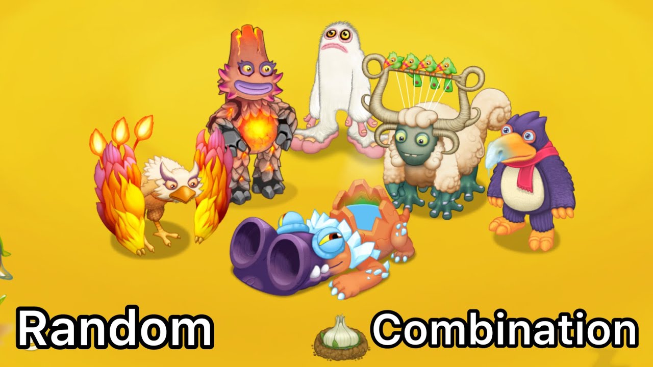 A random Combination of monsters 10(my singing monsters) - YouTube