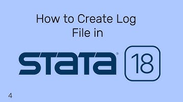 How to Create Log File in STATA  |  A Comprehensive Guide to Logging and Analyzing Your Commands.