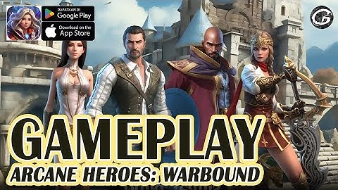 Arcane Heroes: Warbound Gameplay - Mobile Game (Android/IOS)