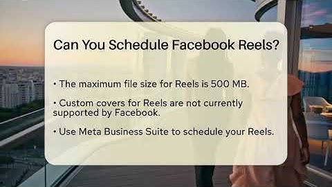 Can You Schedule Facebook Reels? - Everyday-Networking