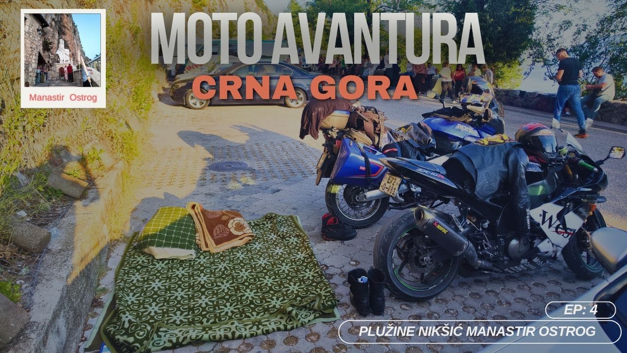 Moto putovanje ka Crnoj Gori | EP-3 Plužine Nikišić Manastir Ostrog 