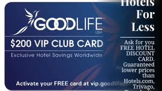 Free $200 Hotel Discount Card