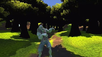 HORROR Monster AI Animation Test | The Graveyard Shift Devlog #1