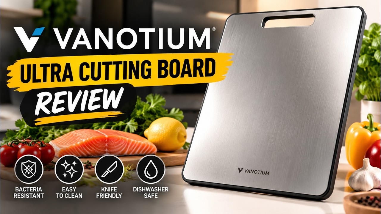 🔥 VANOTIUM ULTRA CUTTING BOARD REVIEW 2026 – IS IT WORTH IT