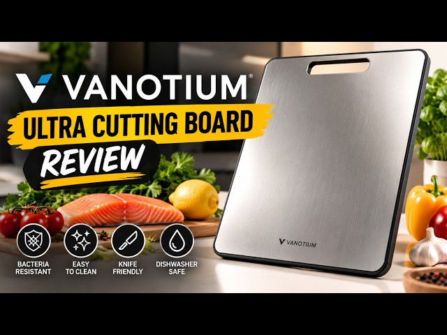 🔥 VANOTIUM ULTRA CUTTING BOARD REVIEW 2026 – IS IT WORTH IT