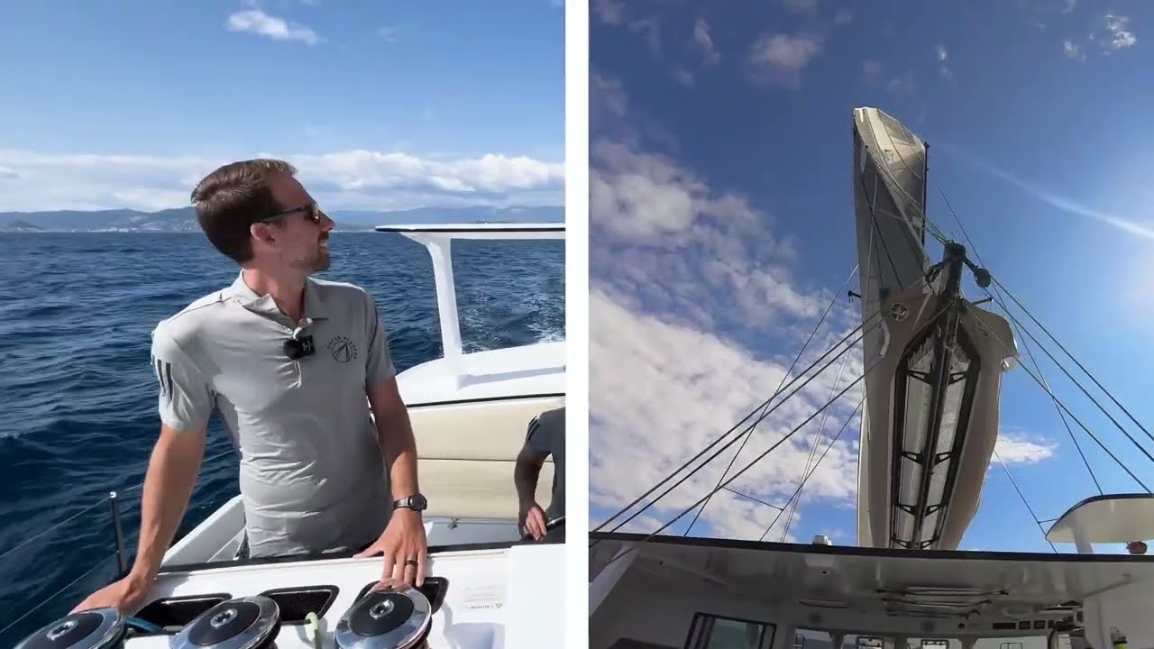⁣Performance Catamaran Tips and Tricks - A-Frame Mainsheet System Part 1