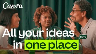 Canva Whiteboards | Express your ideas visually