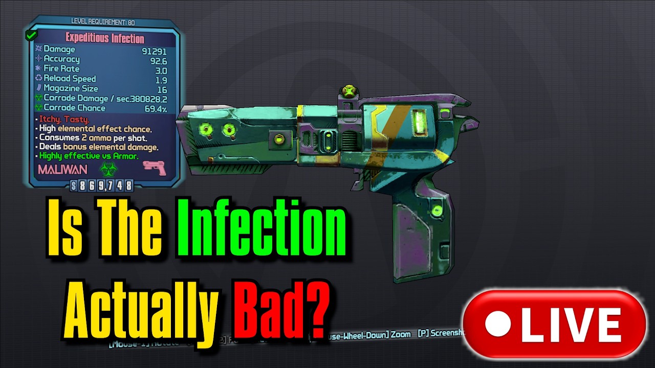 Is The Infection Actually Bad In Borderlands 2? (No Cloudkill)