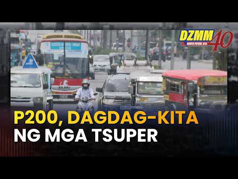 Fare increase adds P200 to daily earnings of transport workers: PISTON | (03 October 2026)