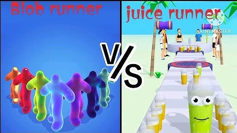 ✅ Blob Runner 🆚 Juice Run - Gameplay iOS,Android Video Pro Walkthrough Mobile Game All Levels IMZXKJ