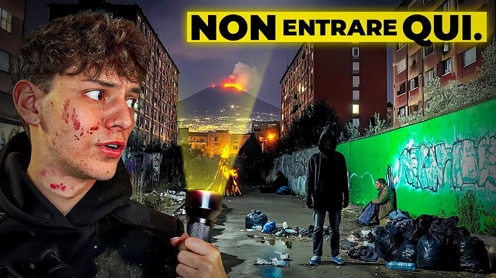 Notte nei quartieri più PERICOLOSI di Napoli..
