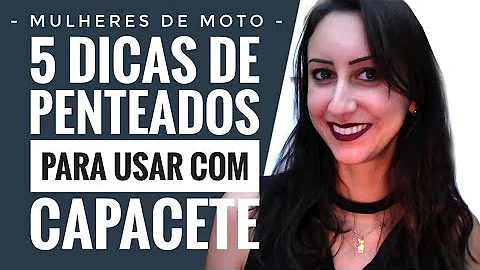 Como amarrar o cabelo pra andar de bike?