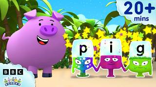 Stories About Animals for Kids | Learn to Read and Spell for Kids Compilation | Alphablocks