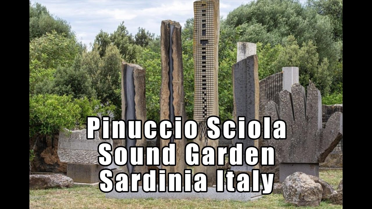 The Singing Stones of Pinuccio Sciola: Sound Garden 4K Tour in Cagliari Italy