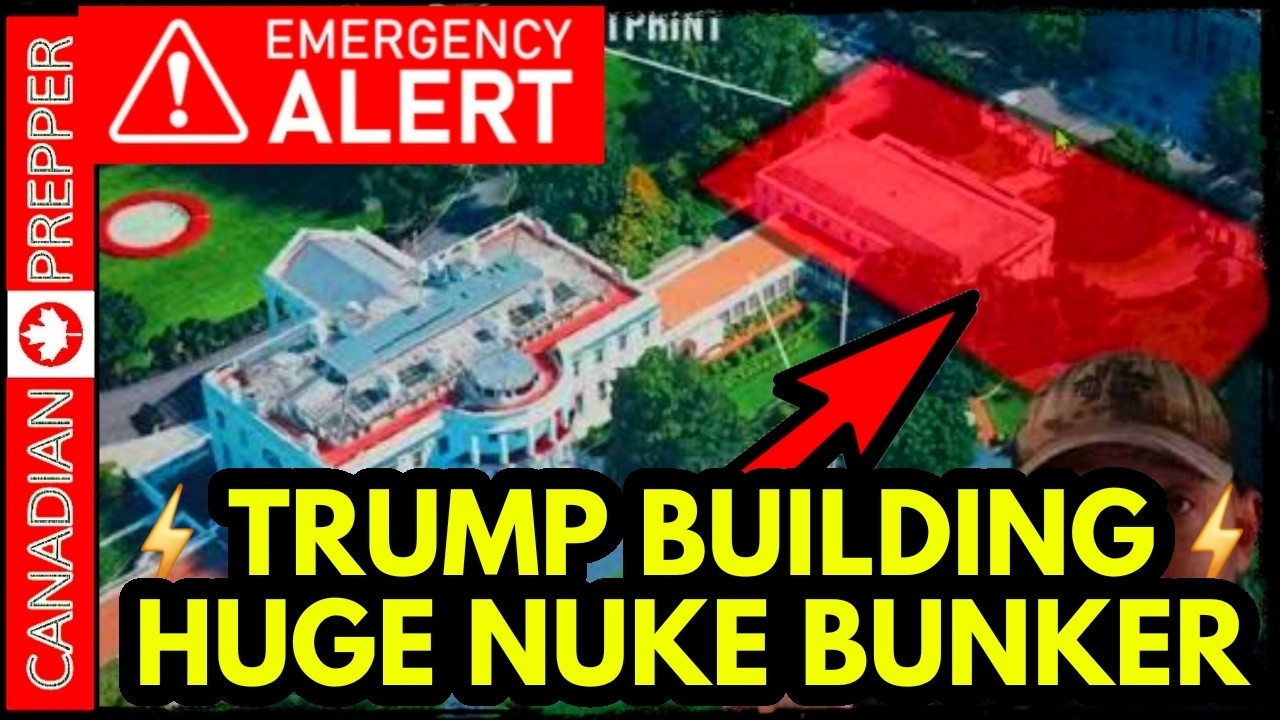 ⚡ALERT: WHITEHOUSE RAPIDLY CONSTRUCTS NUCLEAR BUNKER! MARTIAL LAW PREPARATIONS, GOLD $4850
