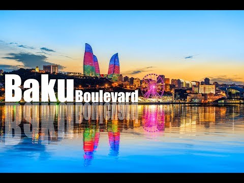 Baku Boulevard Baku - Приморский Бульвар Emin x Максим Фадеев - Мой Азербайджан