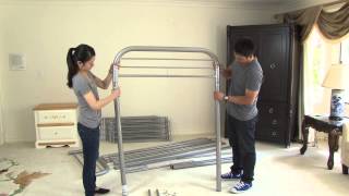 Assembly demo for our best selling metal bunk beds.