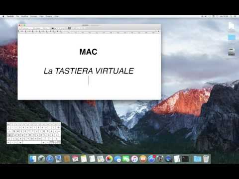 Tastiera Virtuale su Mac in 3 click