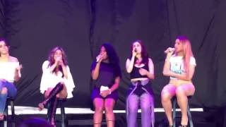 Fifth Harmony - Ex's and Oh's Soundcheck 7/27 (Camden NJ)