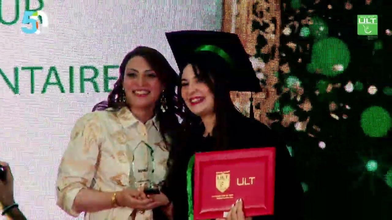 La cérémonie de remise des diplômes de l'Université Libre de Tunis L'ULT 2024 ✨🎓