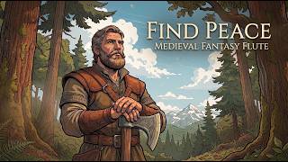 Medieval Forest Study Mix 📚 Lofi Fantasy Music &amp; Campfire Ambience (Deep Work)