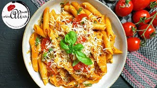 One Pot  Penne arrabiata معكرونة بيني أربياتا وصفة لذيذة وسهلة #recipe#rezept#معكرونة#وصفة لذيذة