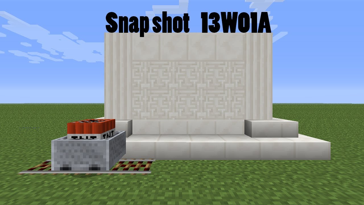 Minecraft Snapshot 13W02A