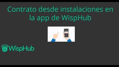 WispHub - Contratos desde lista de Instalación - WispHub.net
