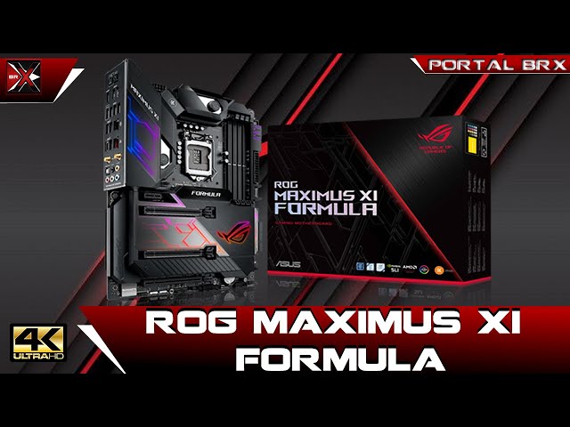 ROG Maximus XI Formula: A Melhor Placa Mãe Z390! - YouTube