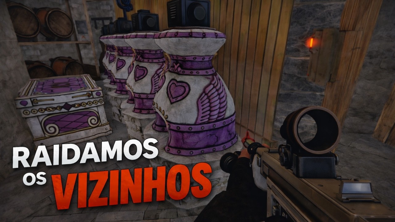 RAIDAMOS os Vizinhos - Rust #3