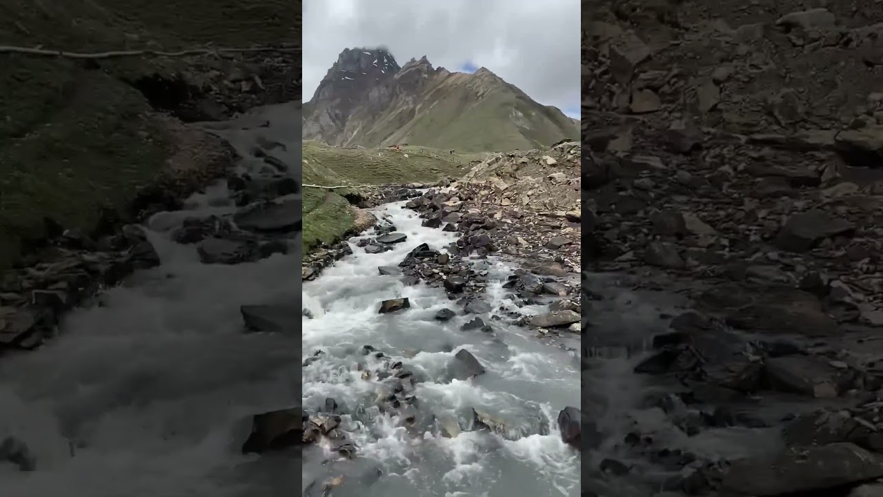 The sound of water, the silence of the soul. 