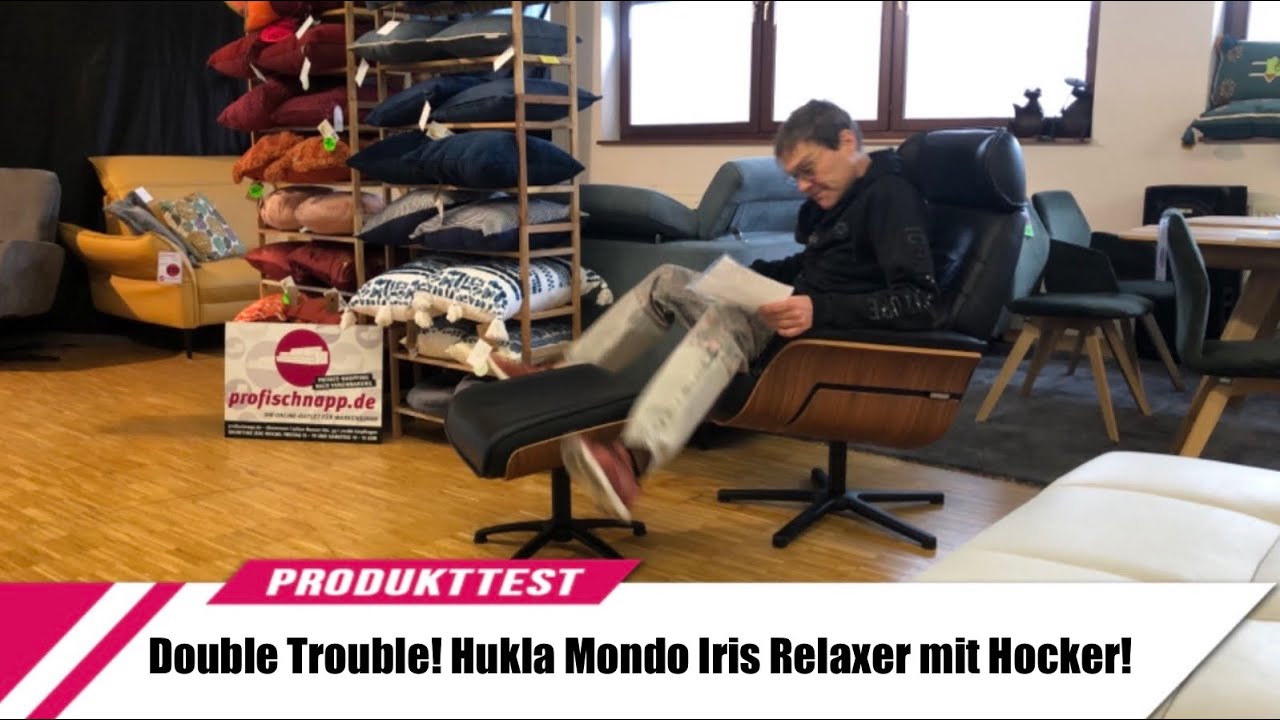 Double Trouble! Hukla Mondo Irie Relaxsessel mit Hocker!