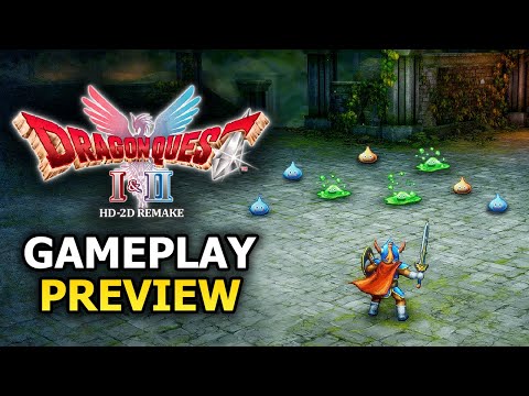 Dragon Quest 1 & 2 HD Remake (видео)