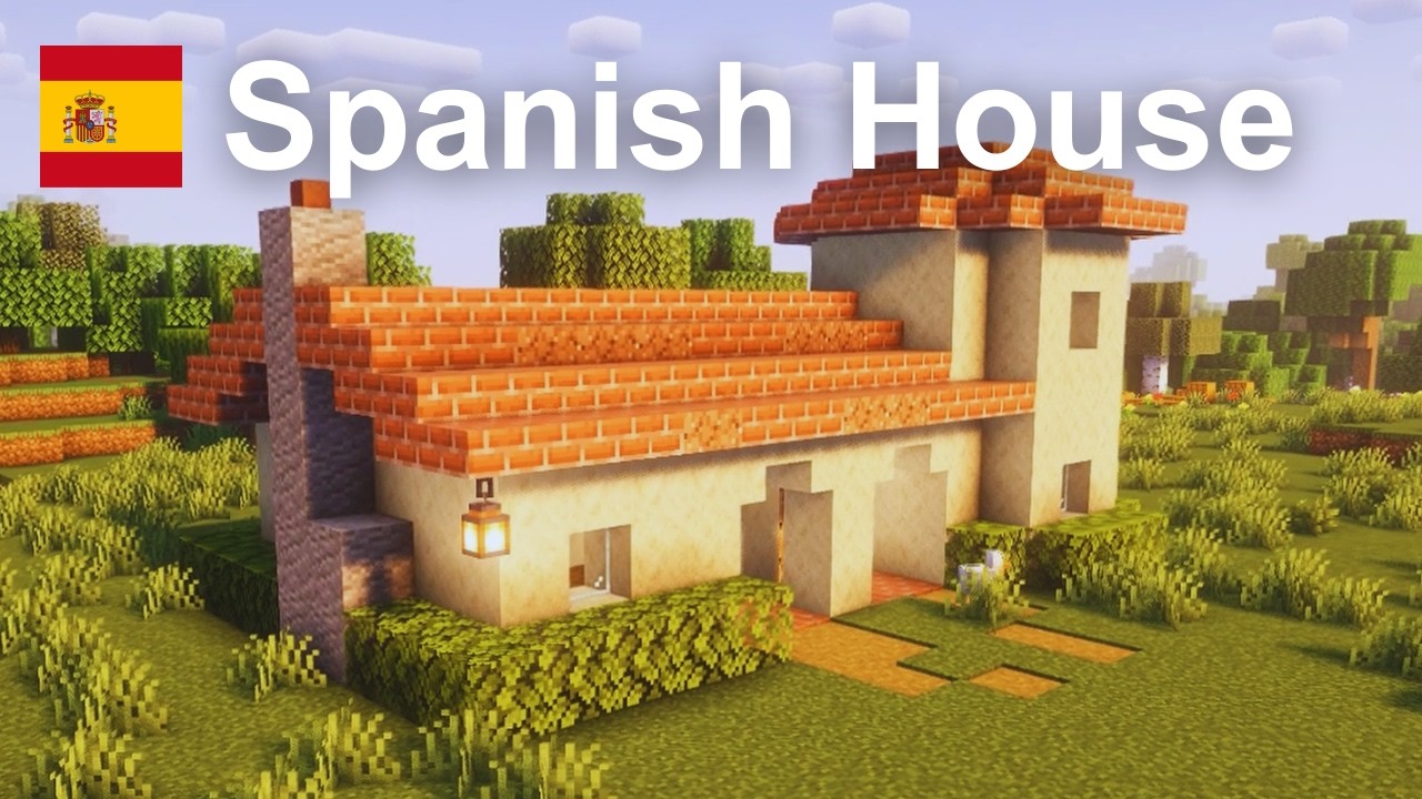 Simple Spanish House Tutorial – Easy Minecraft Build for Survival ...