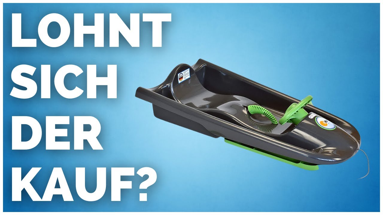 KHW Snow Flyer ► Schlitten im Test ► [KURZ & KOMPAKT] zusammengefasst