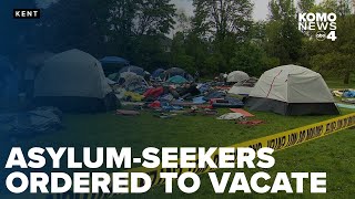 Asylum-seekers in Kent given deadline to vacate lot, face possible arrest