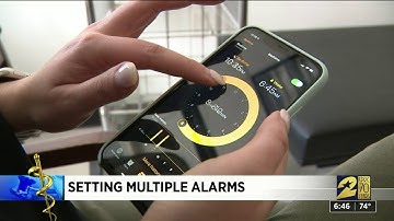 Setting multiple alarms