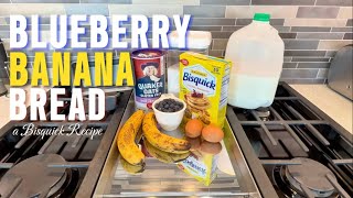How to Make Blueberry Banana Bread | Bisquick Cookbook Nostalgia 🍌🫐