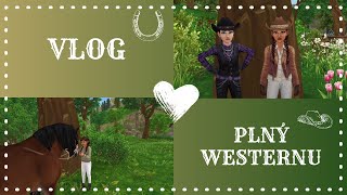 VLOG #4🐎🤠 {RRP} || Návštěva westernového ranče! || SSO CZ