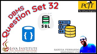 Question set 32 | DBMS Question Series | Java Institute