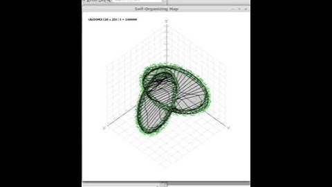 Ubiquitous Self-Organizing Map (UbiSOM) - Chainlink (stationary)