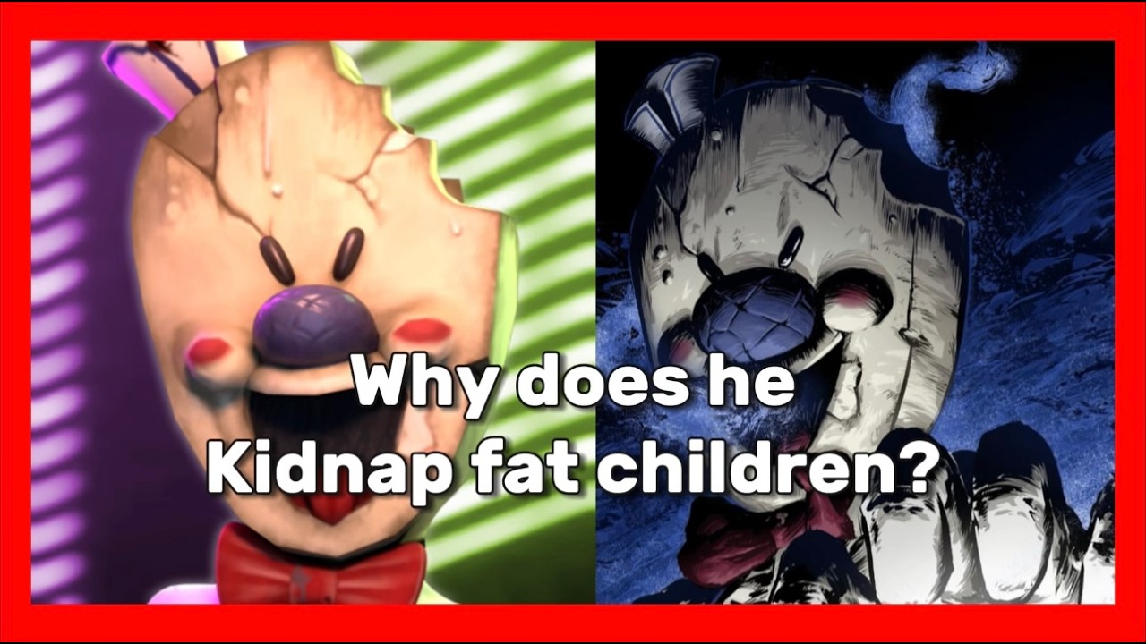 WHY DOES HE KIDNAP FAT CHILDREN?| Ice Scream Lore