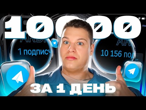 Как РАСКРУТИТЬ Телеграм