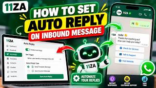 How to Set Auto Reply on WhatsApp Inbound Messages Using 11ZA | Step-by-Step Tutorial