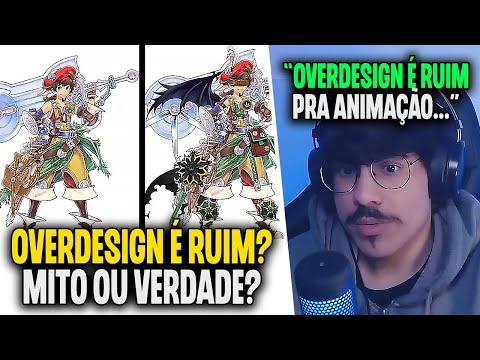 ERIC ARTEM EXPLICA O PROBLEMA DO OVERDESIGN EM PERSONAGENS DE ANIME E JOGOS | Cortes do Michi