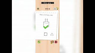 のりさん確認用です。 Brain test 5 level 48 solution | all parts gameplay walkthrough