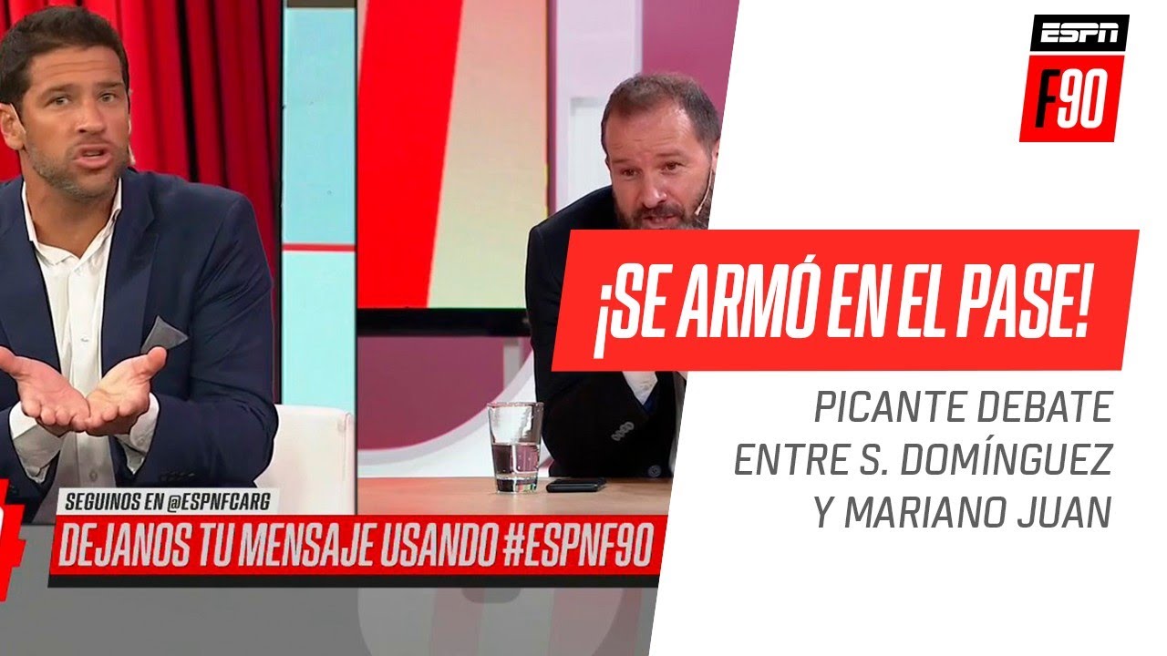 ¿Huracán es más grande que Vélez? ¡Picante discusión en el pase entre Seba Domínguez y Mariano Juan!