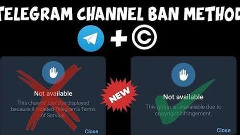 HOW TO BAN TELEGRAM CHANNEL | PRO BANNING METHOD!