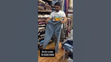 girls denim jeans #eone #post #top #video #viral 👖 dm for order 76-7200-6400