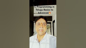 C Programming in Telugu | Complete C Language for Beginners